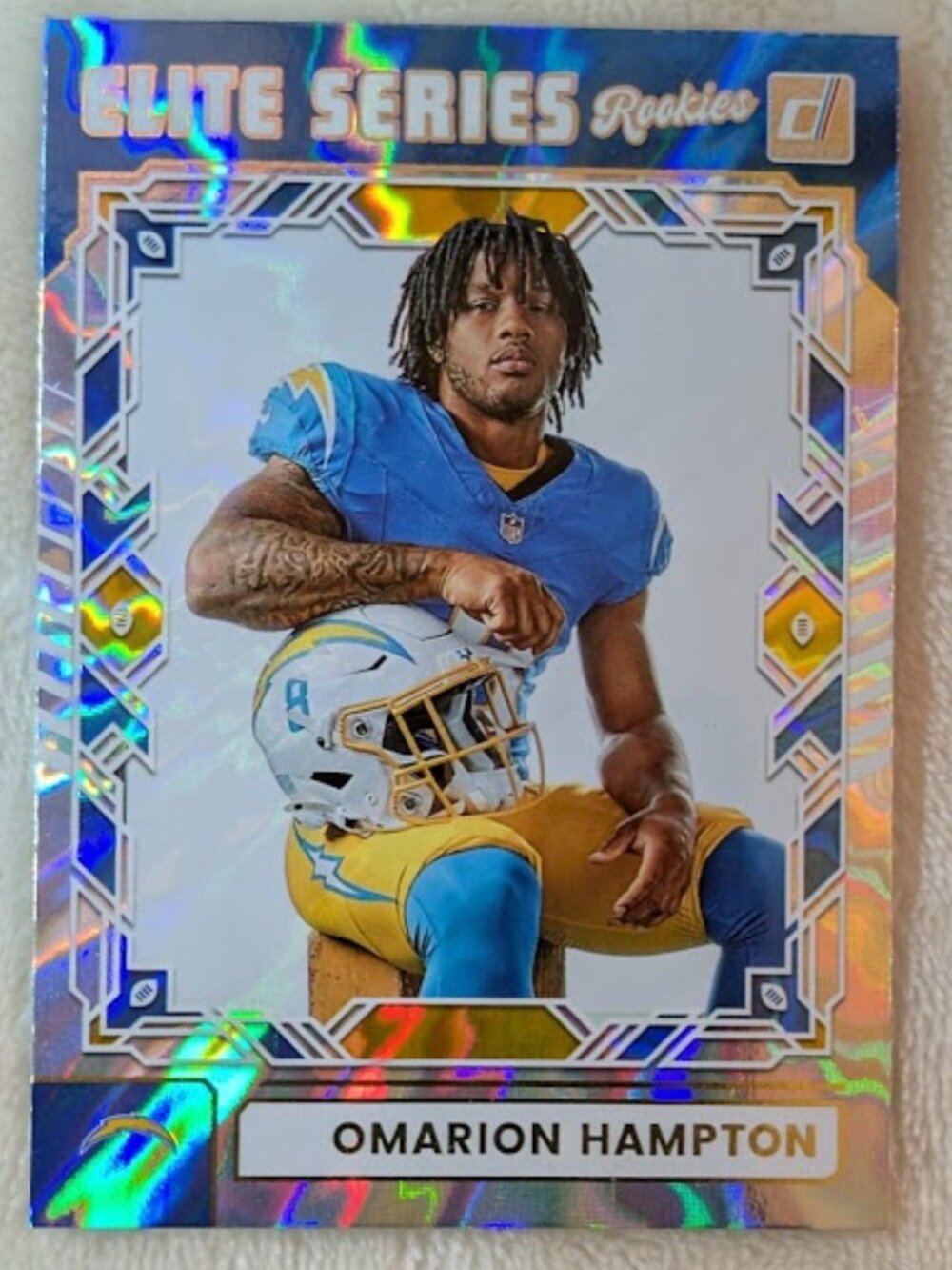 2025 Panini Elite Series Rookies OMARION HAMPTON #ESR-OHN